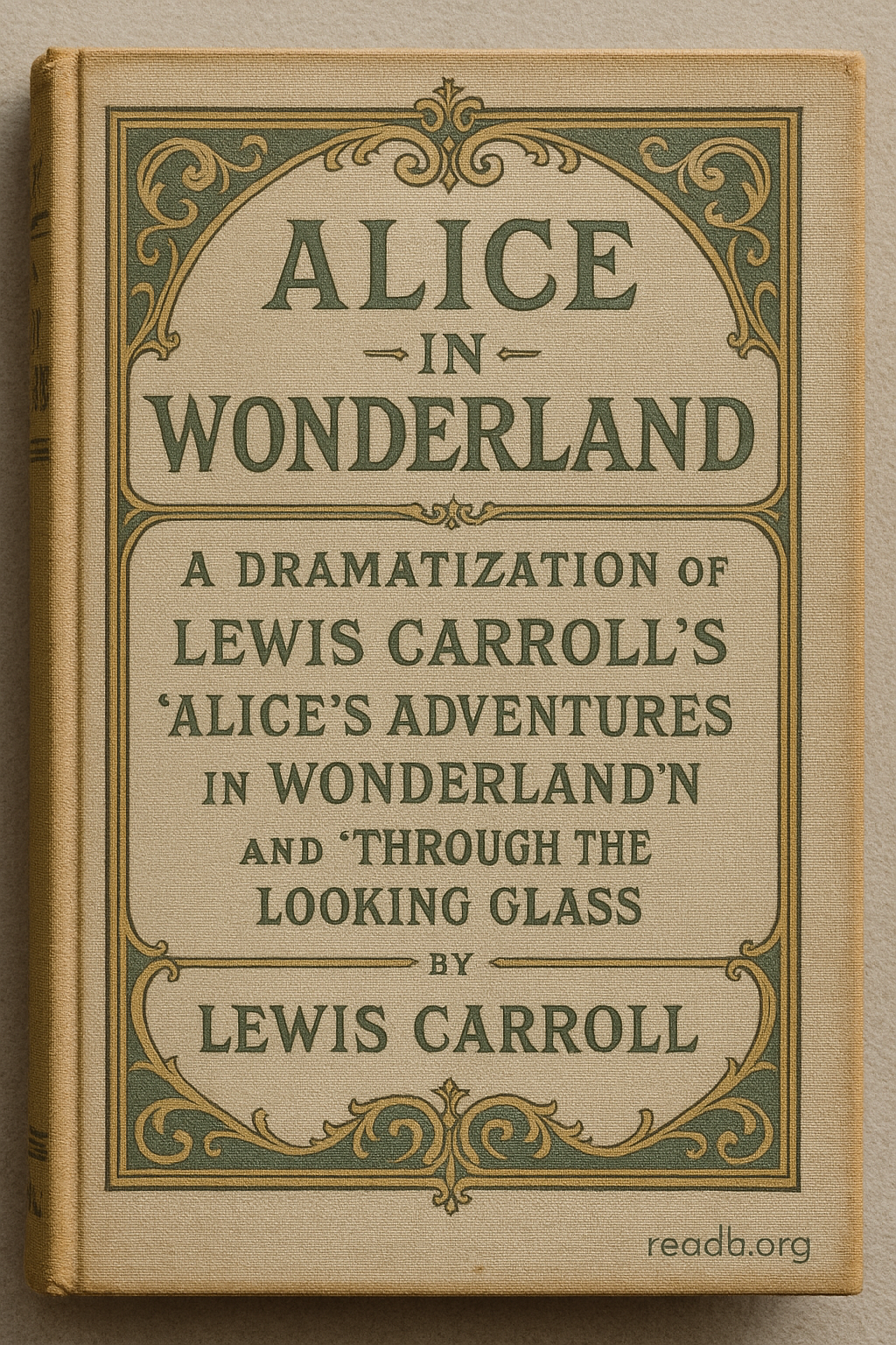 Alice in Wonderland: A Dramatization of Lewis Carroll's "Alice's Adventures in Wonderland" and "Through the Looking Glass"