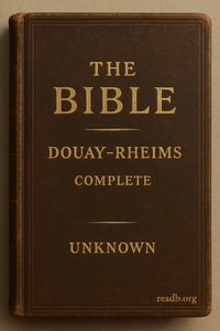 The Bible, Douay-Rheims, Complete cover