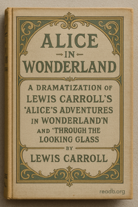 Alice in Wonderland: A Dramatization of Lewis Carroll's "Alice's Adventures in Wonderland" and "Through the Looking Glass" cover
