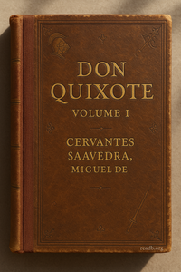 Don Quixote, Volume 1 cover